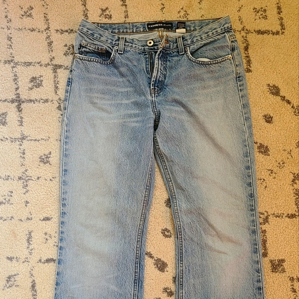 VINTAGE EXPRESS LOW RISE JEANS 9/10 LONG